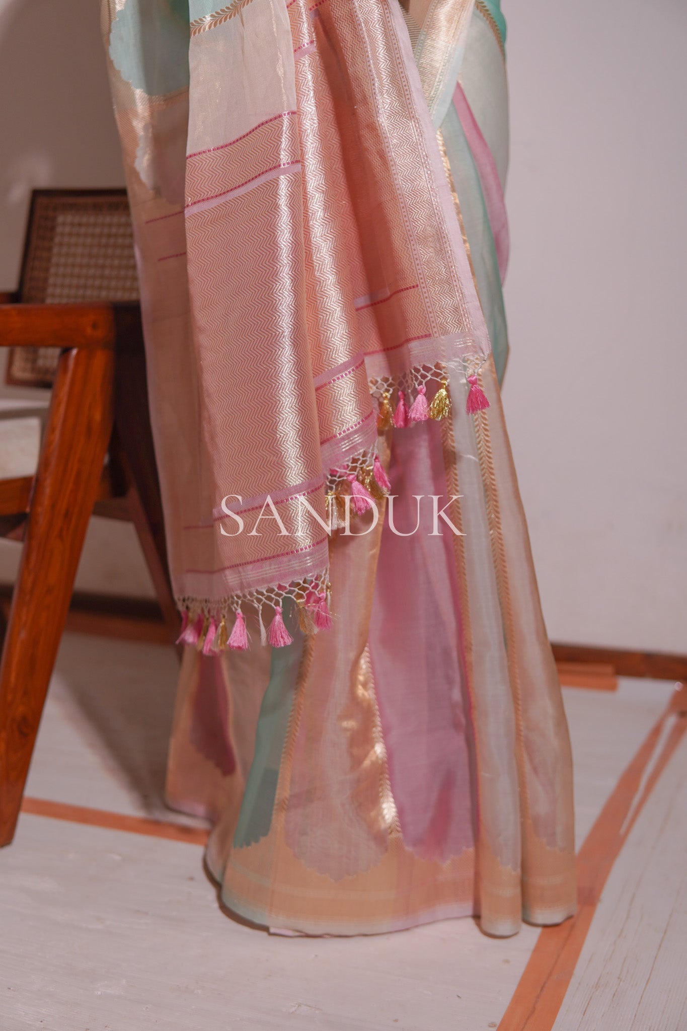 Kiara Green Rangkaat Saree