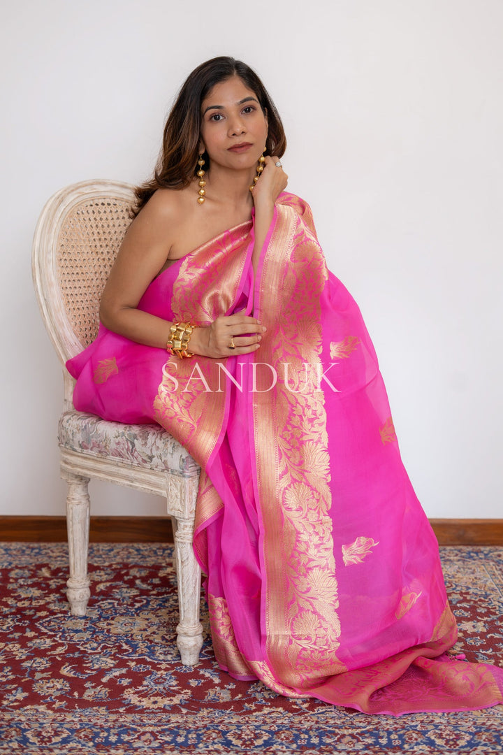 Anjana Kora Silk (Saree)