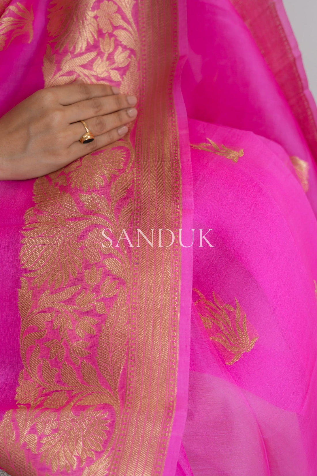 Anjana Kora Silk (Saree)