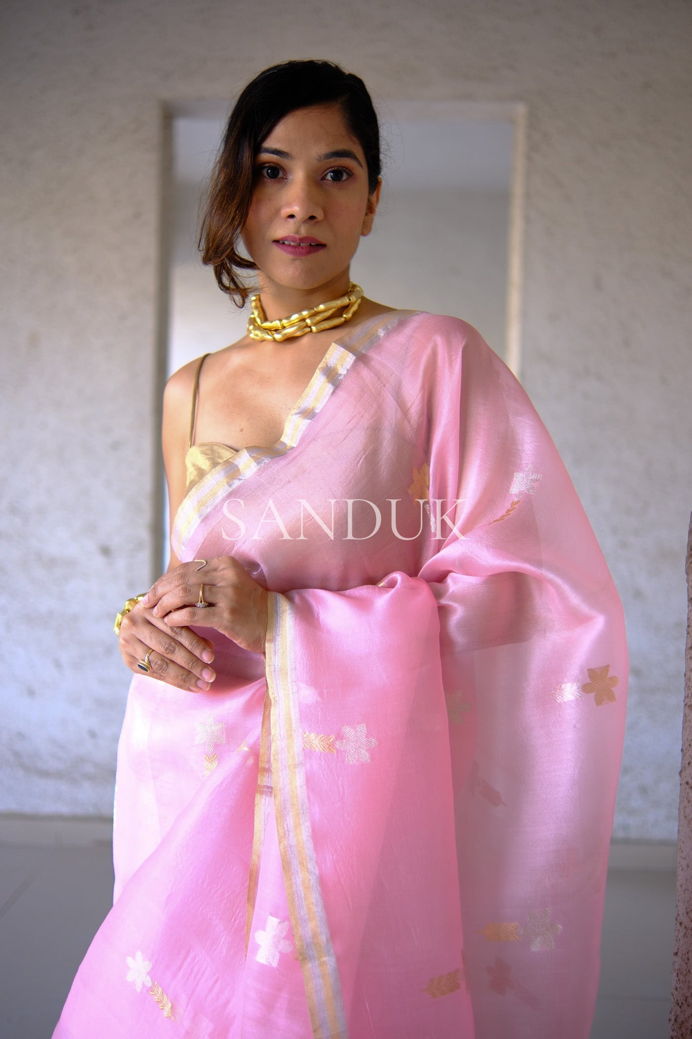 Tara Pink (Saree)