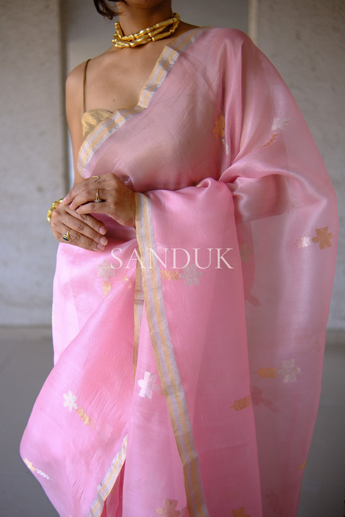 Tara Pink (Saree)