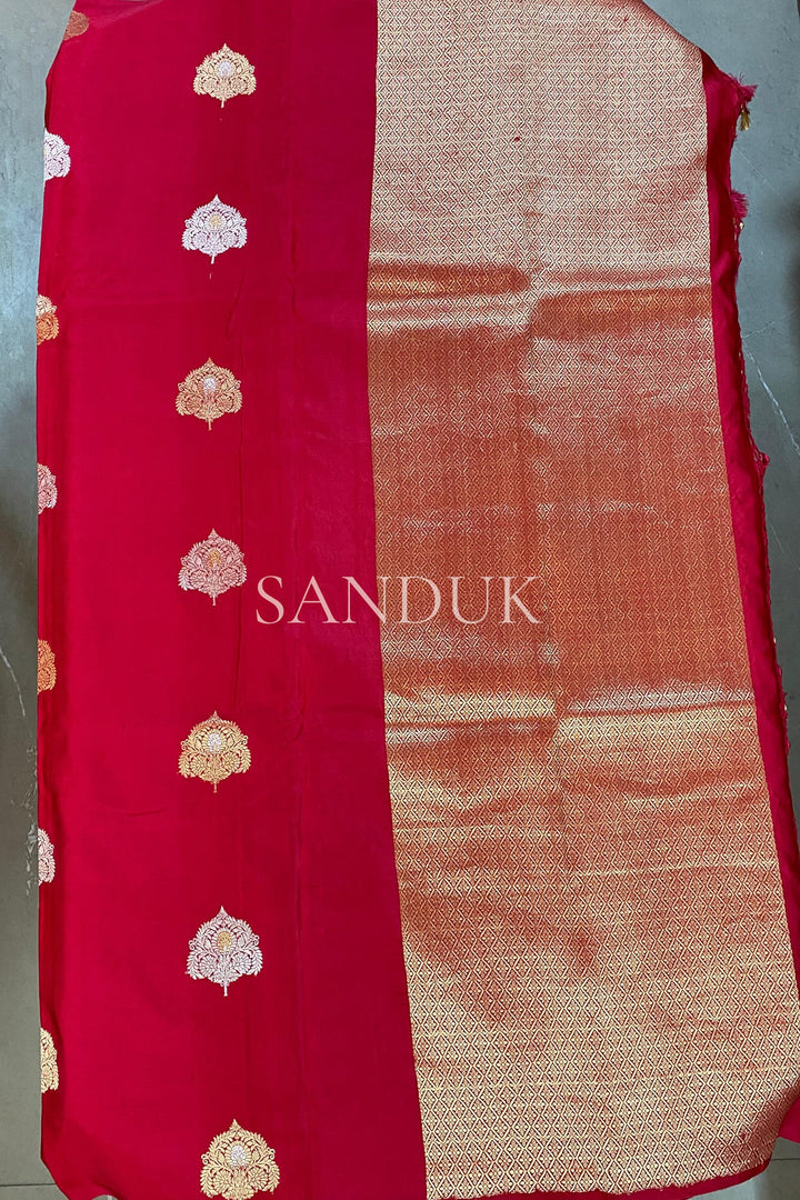 Mashru Buta Saree