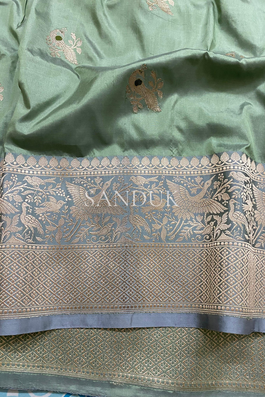 Mayuri Sage Green (Saree)